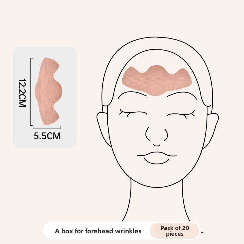 Facial muscle patch
