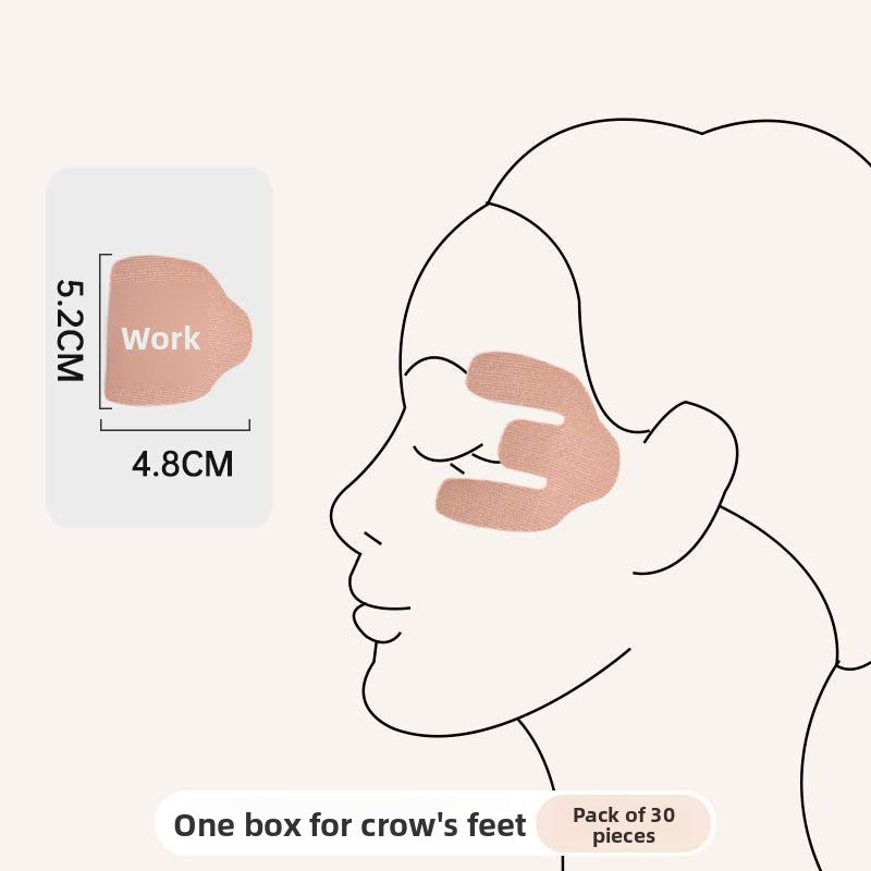 Facial muscle patch