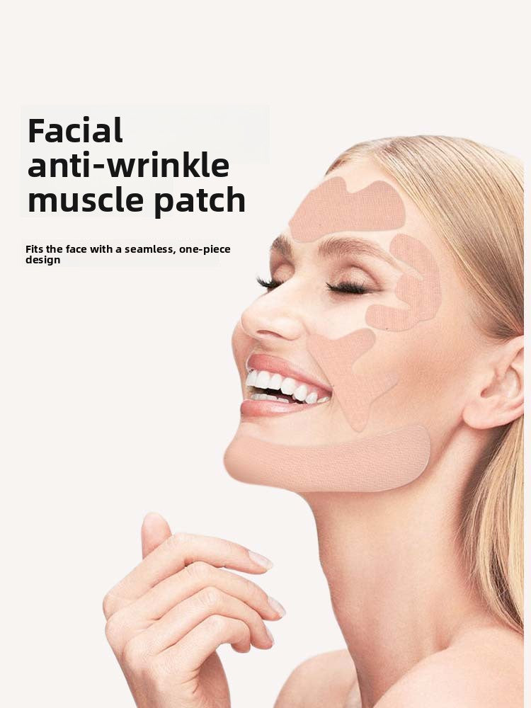 Facial muscle patch