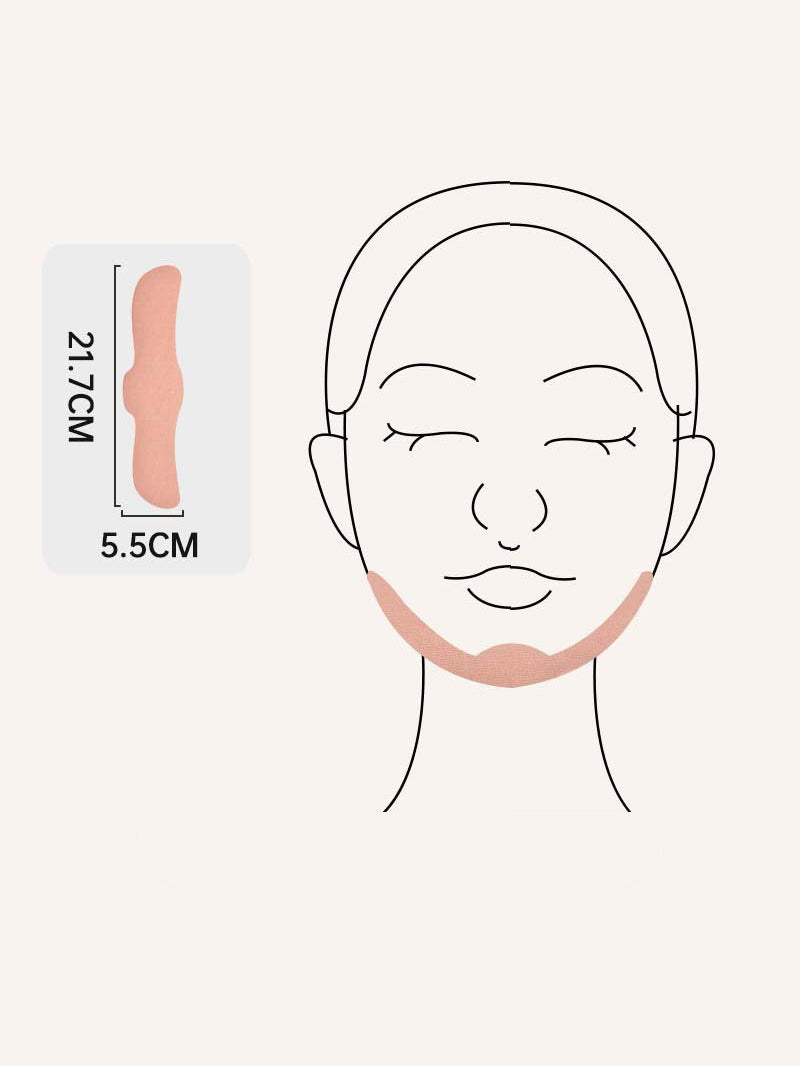 Jawline V-Lifting Kinesiology Night-Patch (10pcs)