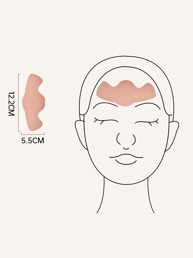 Forehead-Smoothing Kinesiology Night-Patch (20pcs)