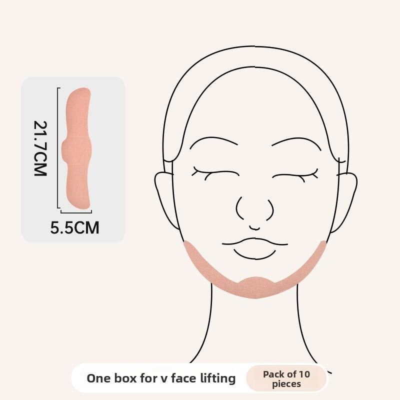 Facial muscle patch